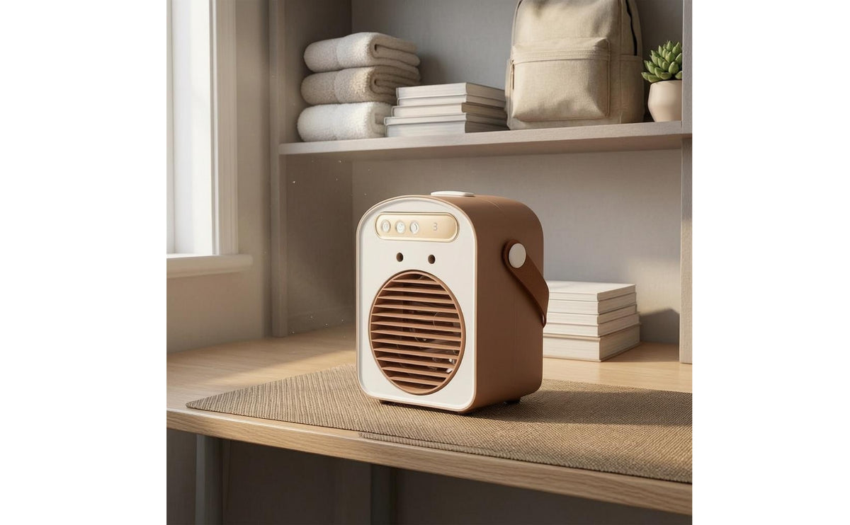USB Air Cooling Device Three-Speed Desktop Air Cooling Device Compact Household Appliance for Office, Dormitory