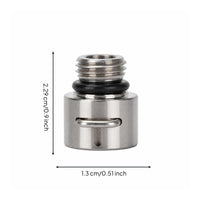 Leak-Resistant Hose Adapter with 1/4 Thread Heavy-Duty Pressure Washer Adapter Quick-Connect Pressure Washer Coupler Sturdy for Car Detailers
