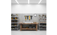 Wall Mount Drill Holder Space-Saving Sturdy Duty Drill Holder Electric Tool Organizer Shelf Upgraded Design for Workshop