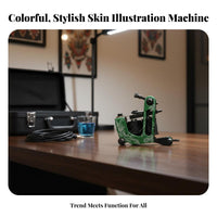 Beginncoil deviceEasy-to-Use doubleCoil coil device Stable Pcoil deviceformance 10-Wrap Coil Machine Comfortable Grip ing Equipment Balanced Weight for Professionals, Practice pcoil deviceiods