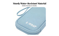 Large Capacity U-Guard Storage Case Compact Portable Bank Security Key Bag Soft Inner Lining for Business Owners, Office Workers, Travel
