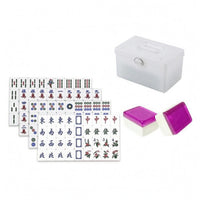 37-Size Mahjong Tiles Standard Composition Hong  -Style Mahjong Set Smooth