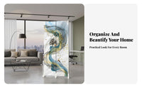 Foldable Design Folding Panel Divider Easily Movable Multi-Panel Room Divider Space Saving Privacy Screen Modern Aesthetic for Apartment Dwellers, Homeowners, Remote Workers, Entrymethod, Bedroom, amethodice, showcase