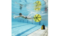 Long-Lasting Swim Parachute with Belt Lightweight Resistance Parachute Reinforced Gear Marine-Grade for Pool