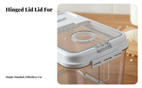 Rice Storage Container Dampness-Resistant Rice Storage Bin Lid Airtight Grain Container for Kitchen Countertop