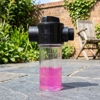 Spray Bottle for Car Wash and Pre Wash, High Pressure Foam Sprayer with Alloy Quick Connect, 100ml Capacity Foam Lance, Manual Water Sprayer