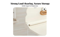 Space Saving Foldable Wall Shelf Easy Installation Foldable Floating Shelf Multi-Purpose for Students, Renters, Bathroom, Bedroom, Dormitory