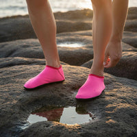 Breathable Snorkeling Shoes Wear-Resistant Slip-on Water Shoes Safeguarding Sole Quick-Dry Aqua Socks Lightweight for Swimming, Diving, River Trekking, Surfing