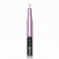 Adjustable Speed Rechargeable Nail Drill Ergonomic Cordless Nail Drill Compact Manicure Machine Lightweight for Pedicure