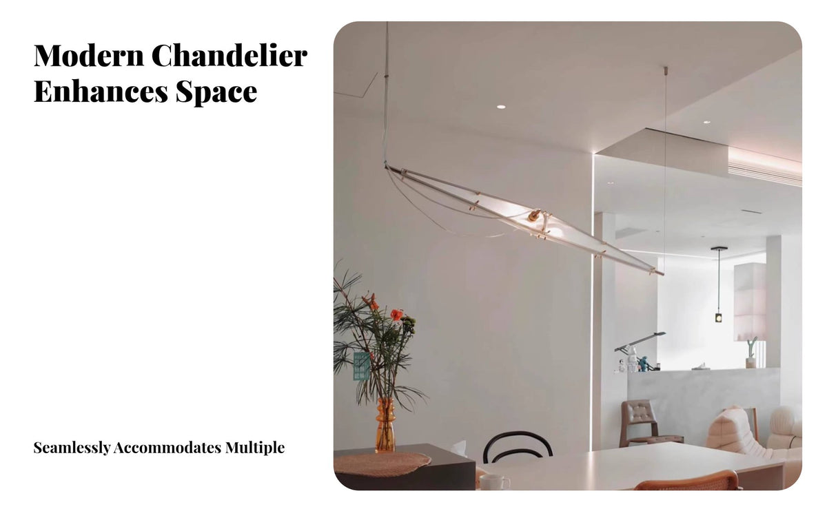 Modern Pendant Light Premium Materials Stylish Luminaire Fixture Geometric Modern Designer Lamp for Homeowners, Business Owners, Dining Room, Cafe