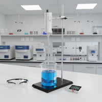 Electric Overhead Stirrer Low Noise Scientific Overhead Mixer High Viscosity Mixing Electric Mixer for Hobbyists, Workshop