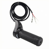 24V 36V 48V Electric Bike Throttle Grip 3-Wire Twist Throttle Handle Right Side Vehicle Accessory 1.2 M Cable