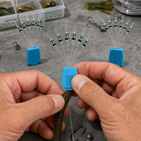 Mini Magic Lead Fishing Weights with Self-Locking Scale and Silicone Swivel