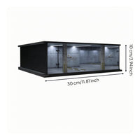 Underground Parking Model Realistic Details 1:64 Scale Garage Acrylic Underground Parking Garage