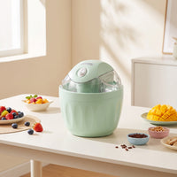 Fully Automatic Ice Cream Maker DIY Ice Cream Machine Creamy Appliance Family-Friendly for Home Kitchen