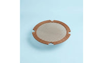 Round Cat Pad with Notches Long-Lasting Woven Cat Mat Pet Accessory Breathable Reversible for Cats, Indoor