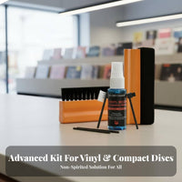 Record Cleaner Kit Anti Static Solution Improves Sound for Home Listening