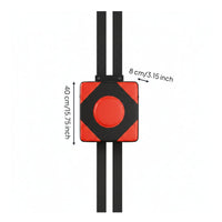 Wall Mounted Boxing Target Thickened Padding Wall Mounted Punching Pad Shock Absorbing Hanging Punch Pad for Beginners