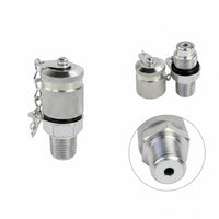 Leak-Proof Seal Hydraulic Pressure Test Point Factory Direct Supply High Pressure Test Fitting Galvanized Finish Hydraulic Measuring Point Adapter Sturdy Construction for Engineers, Agricultural Machinery
