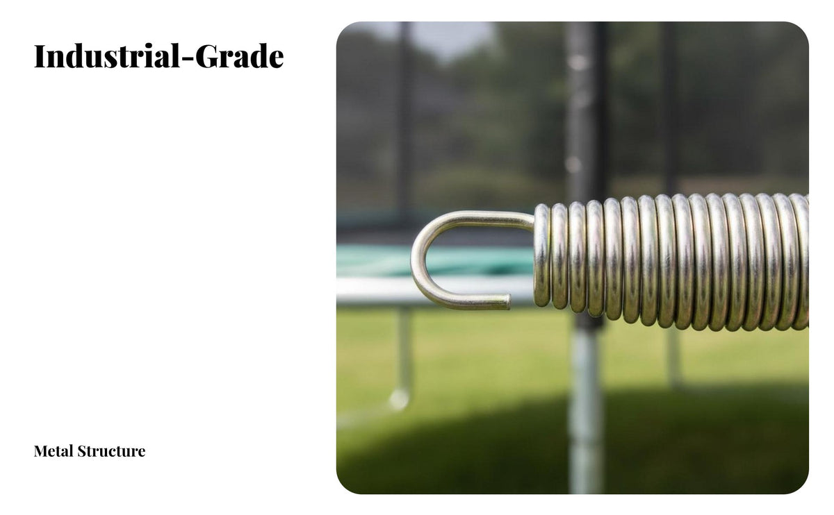High Jumping Bed Replacement Spring Easy to Assemble, Heavy Duty Recreational Equipment Parts for Outdoor Playgrounds