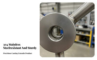 Rust-Resistant Stainless Steel Handwheel Sturdy Construction Welded Pipe Handwheel Long-Lasting Spoked Valve Wheel High Hardness for Machinists, Maintenance Workers, Factory Operators, Plumbing Systems, Workshops, Factories