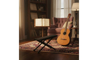Foldable Folding Guitar Footstool Portable Classical Guitar Footstool Ergonomic Music Accessory Stable for String Players, Practice, Stage
