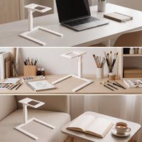 Hands-Unrestricted Overhead Phone Mount Low-Silhouette Overhead Camera Stand Rigid Document Camera Stand Stable for Archivists