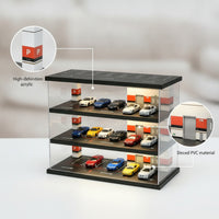 Parking Garage Display Miniature Display Case with Parking Slots Slim