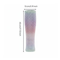 Figure Skating Leg Warmers Warm Knit Skating Leggings Thick Training Wear for Competition