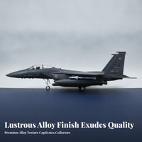 Alloy and Collectible F 15E   Model Diecast Fighter Plane