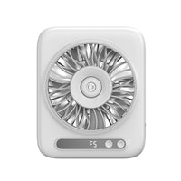 5-Speed Desk Fan with Water Tank Battery Operated Rechargeable Misting Fan Compact Cordless for Students, Bedroom