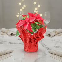 10 Pieces Matte Foil Pot Wrap Easy to Cut Home Decor for Florists