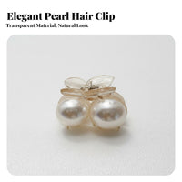 Crystal Hair Grip Fastener Korean Design Crystal Grip Fastener Elegant Design Strong Hold for Women, Common Use, Formal Events