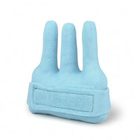 Soft Finger Grip Exerciser Gentle Resistance Finger Exerciser with Wrist Strap Flexible Hand Gripper Strengthener Ergonomic for Rehab