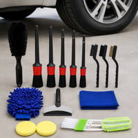car cleaning brush set