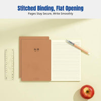 Notebook, Stitched Classroom Subject Book, Multi-Subject, For Students, Chinese, Math, English, Inspirational Quotes