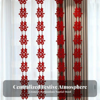 Double Happiness Character banner Traditional Chinese Design nuptial decoration