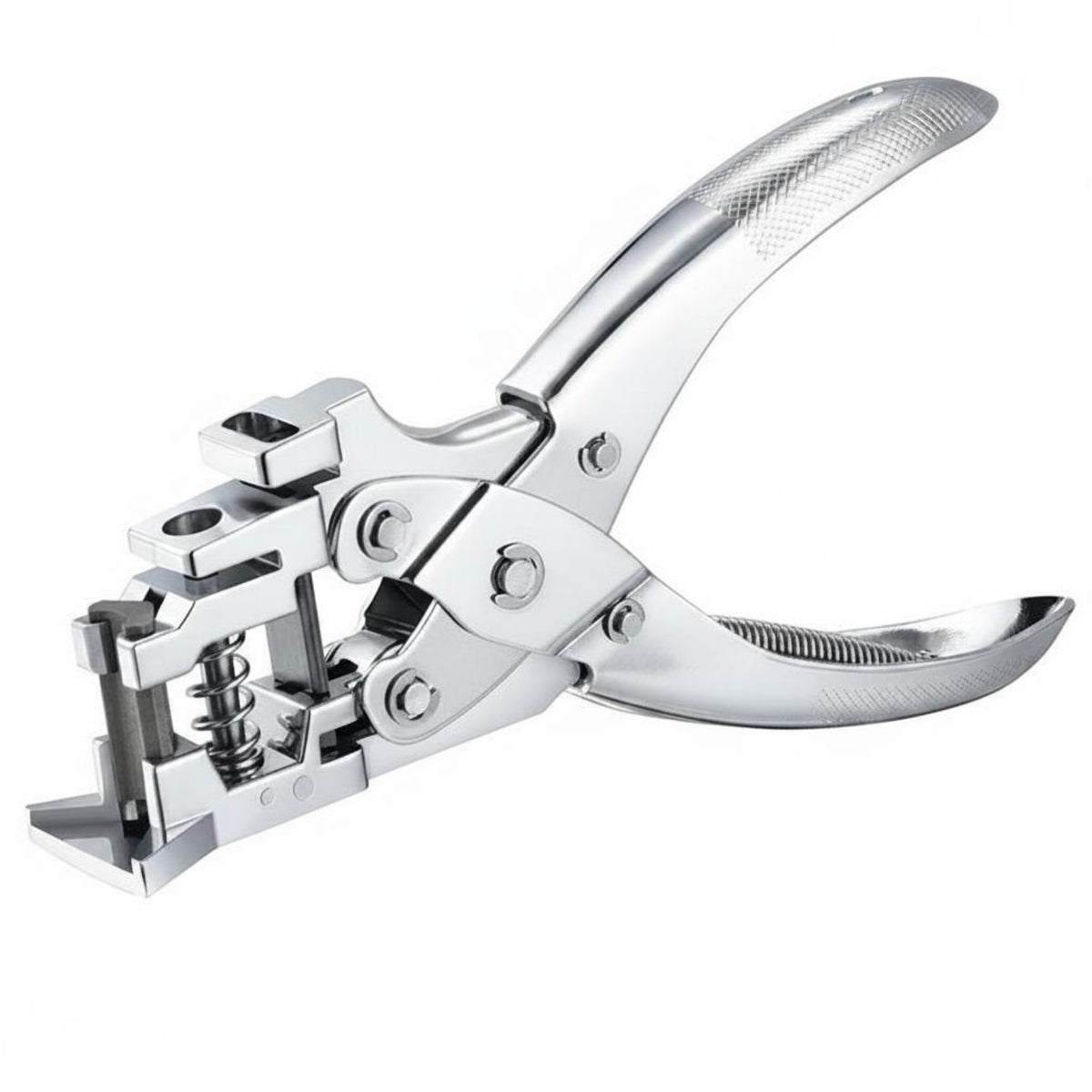 PVC Card Punch Precision Made Card Plier Ergonomic Badge Hole Punch for Craft Room