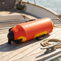 Inflatable Floats with Handle Thickened Inflatable Buoys Heavy-Duty Buoys for Anglers