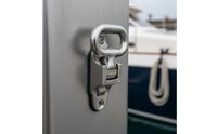 Stainless Steel Folding Step Anti-Slip Boat Footrest Folding Boarding Step Strong Load-Bearing for Yachts