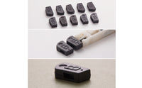 10 Pieces Tapered Rubber Replacement Damper Noise-Reducing Digital Piano Key Damper Keyboard Rubber Wedge for Technicians, Pianists