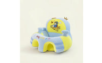 Padded Sofa Chair with Leg Cutouts Soft Baby Sitting Chair Ergonomic Learning Seat Cute for Babies, Nursery