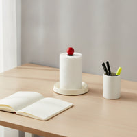 Freestanding Paper Towel Holder Upright Paper Towel Holder Compact Simple for Dining Table