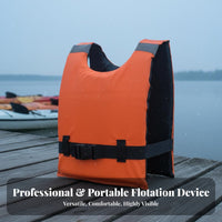 Flotation Vest Lightweight Flotation Vest Paddle Board Buoyancy Vest Portable Individual Flotation Device Breathable