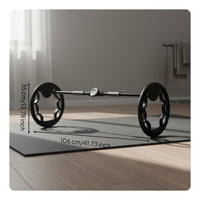 Noiseless Bearing Twin Wheel Ab Roller Body Shaping Twin Wheel Abdominal Roller Stable Portable Midsection Exercise Equipment Non-Slip Handles for Indoor