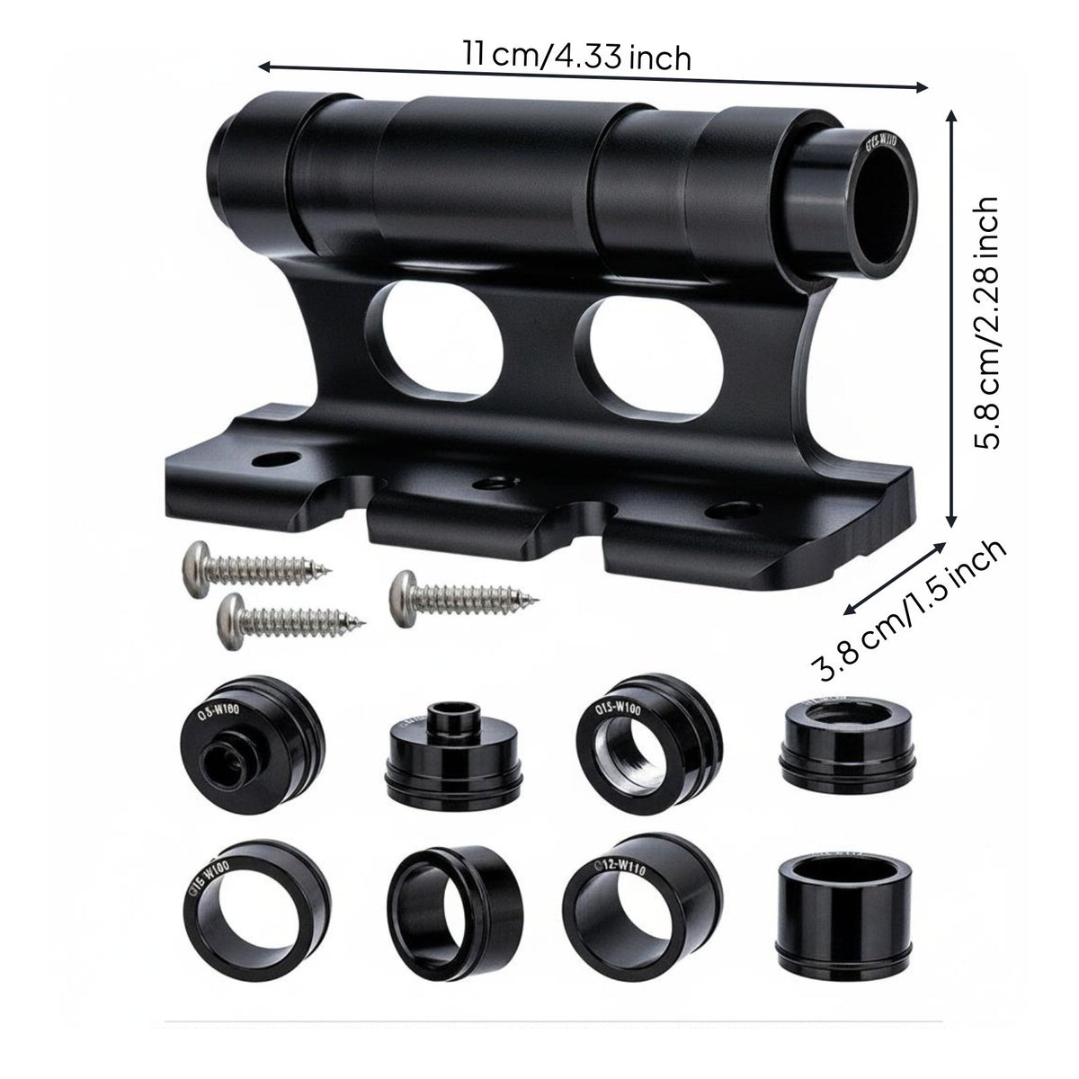 Quick Release Fork Mount Portable Bike Storage Mount Alloy Construction for SUV