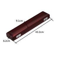 Instrument Gear wood Flute Storage Case Rosewood