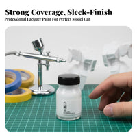 50 Ml Fills Imperfections Hobby Surfacer Putty Wear Resistant Gray Airbrush Improves Paint Adhesion Base Coat Buildable Coverage for Miniaturists, Hobbyists