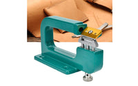 Replaceable Blade Manual Leather Skiver Adjustable Thickness Leather Thinning Machine Industrial Grade for DIY Enthusiasts, Workshop, Craft Room