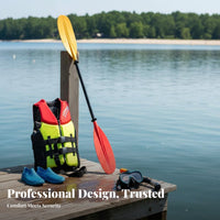 Grown-up Flotation Vest Adjustable Straps Kayaking Flotation Vest Buoyancy Aid Vest Quick-Dry Material Lightweight for Men